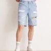 Pier One Jeansshort - Blue Denim -Pier One 0117cf1fb6fd4de6b677360456ab650d