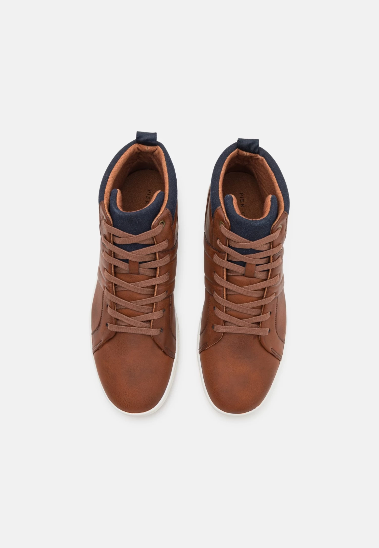 Pier One Sneakers Hoog - Cognac 6 Pier One Sneakers Hoog - Cognac - Afbeelding 4
