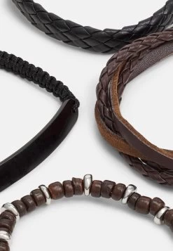 Pier One 5 Pack- Armband - Silver-Coloured -Pier One 0cc5c70ea86e4ffcbe05e2d3fc799769