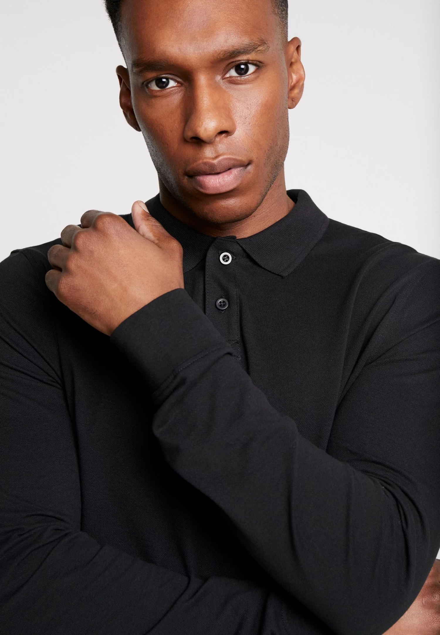 Pier One 2 Pack - Poloshirt - Mottled Grey/Black 7 Pier One 2 Pack - Poloshirt - Mottled Grey/Black - Afbeelding 5