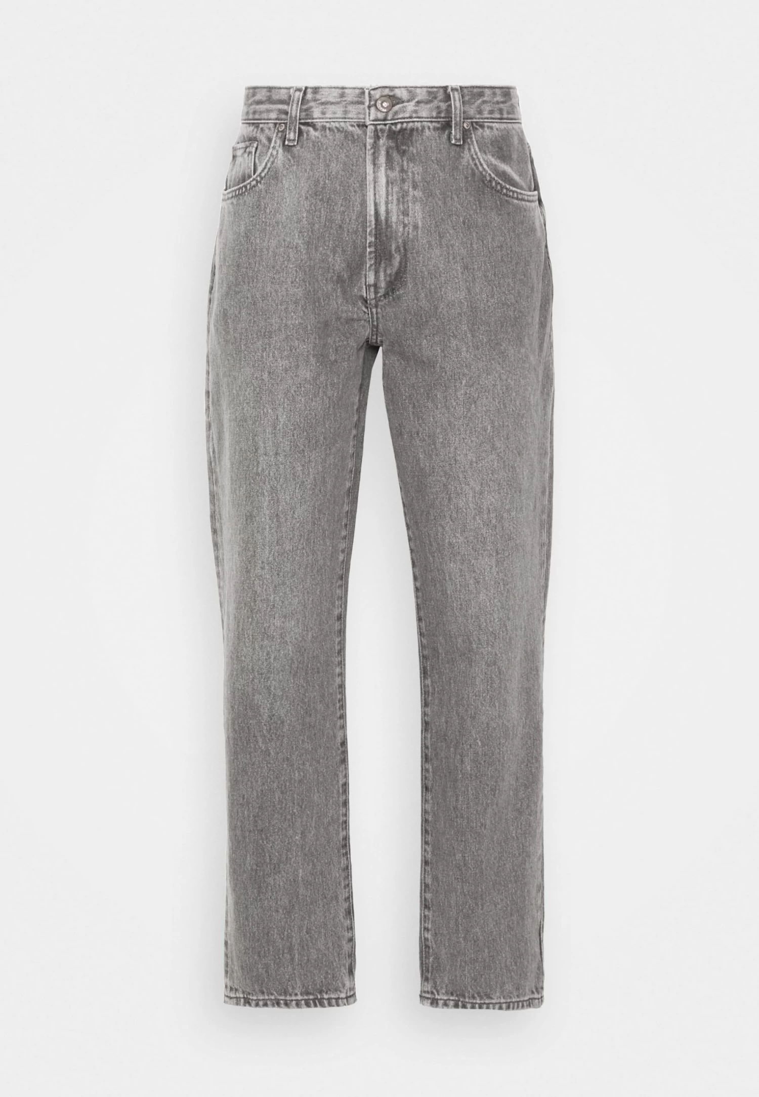 Pier One Mid Raise Straight Fit - Relaxed Fit Jeans - Grey Denim 6 Pier One Mid Raise Straight Fit - Relaxed Fit Jeans - Grey Denim - Afbeelding 4