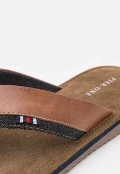 Pier One Leather - Teensandalen - Cognac -Pier One 1f87f71132da493d87a878e247d137ba