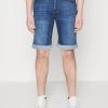 Pier One Jeansshort - Blue