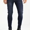 Pier One Jeans Skinny Fit - Dark Blue Denim -Pier One 2398491bafe645d698118dbfc930d67e