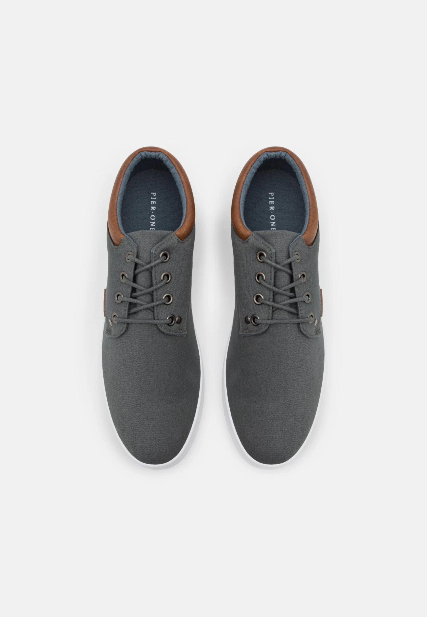 Pier One Unisex - Sneakers Laag - Grey 6 Pier One Unisex - Sneakers Laag - Grey - Afbeelding 4