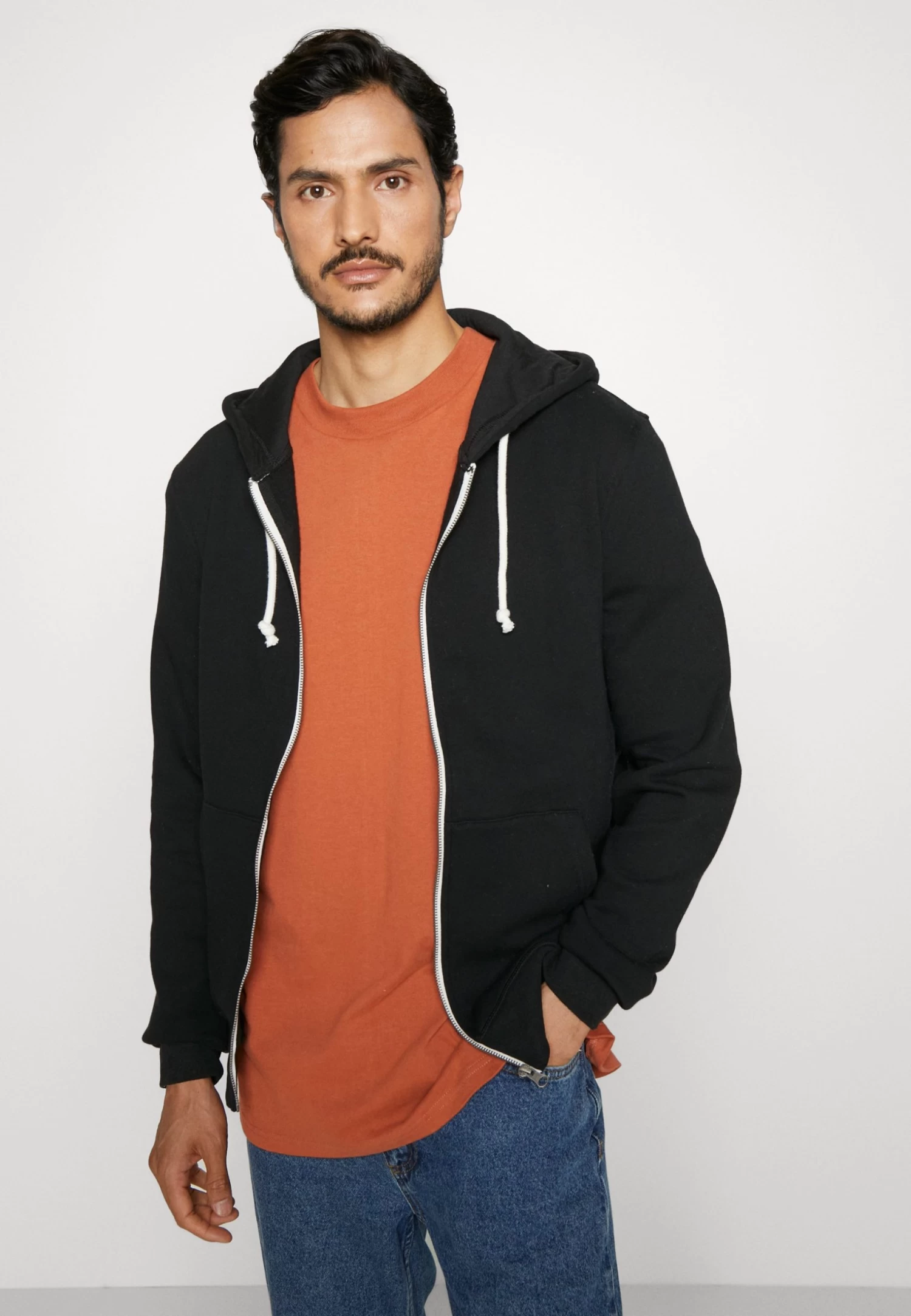 Pier One 2 Pack - Sweater Met Rits - Black/Mottled Light Grey 7 Pier One 2 Pack - Sweater Met Rits - Black/Mottled Light Grey - Afbeelding 5