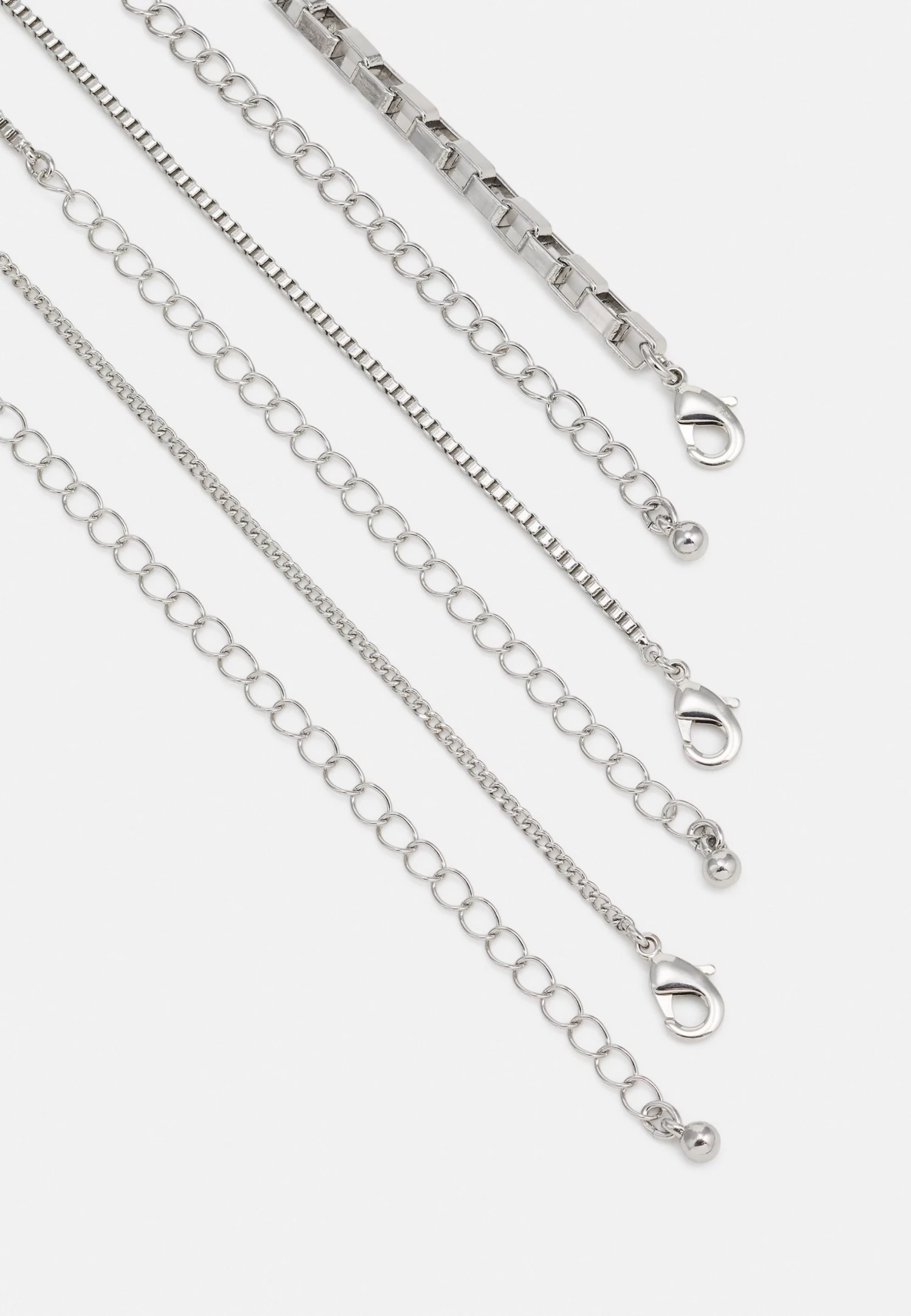 Pier One 3Pack - Ketting - Silver-Coloured 4 Pier One 3Pack - Ketting - Silver-Coloured - Afbeelding 2