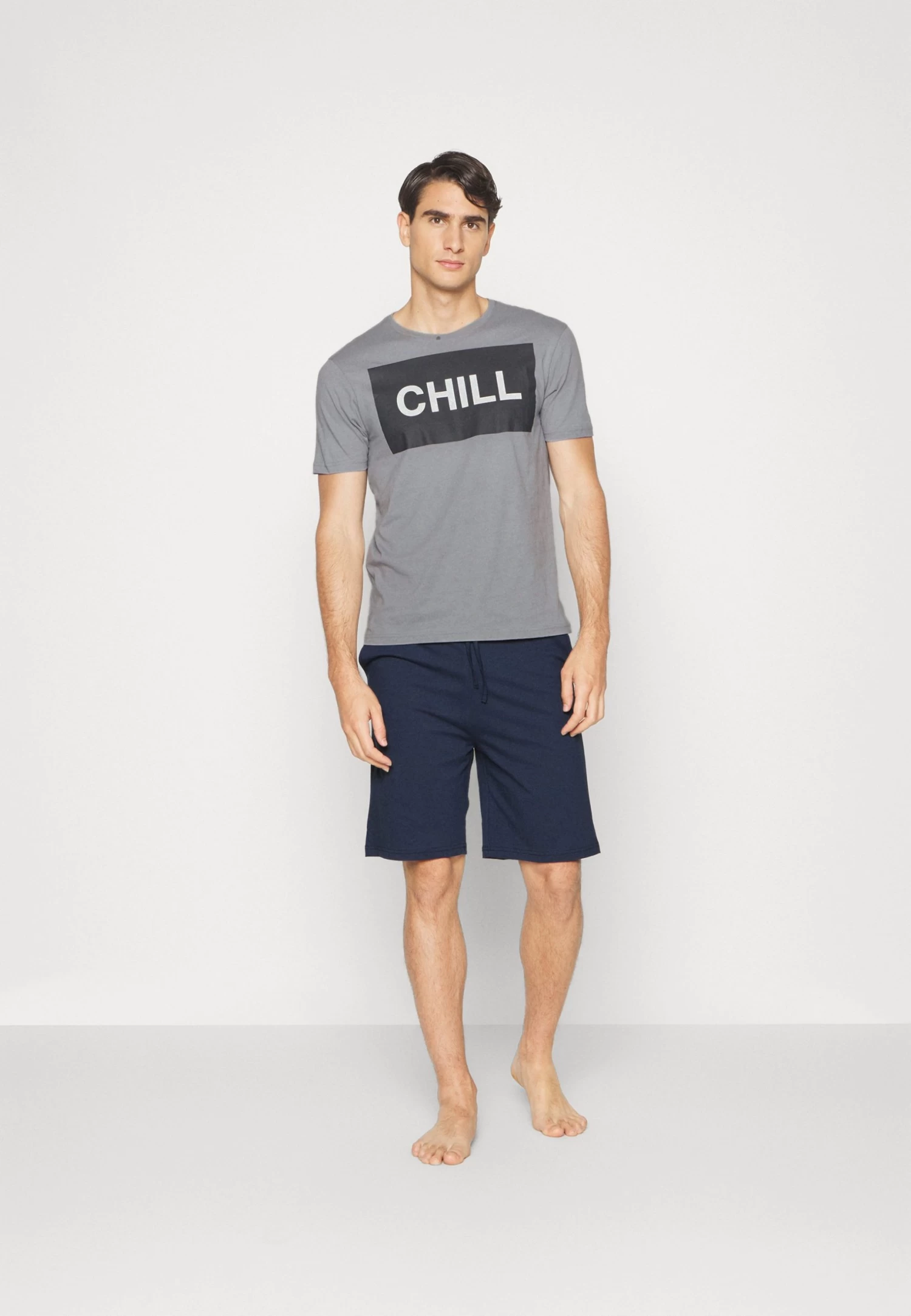 Pier One Pyjama - Dark Blue/Grey 4 Pier One Pyjama - Dark Blue/Grey - Afbeelding 2