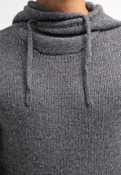 Pier One Hoodie - Dark Grey Melange -Pier One 42f6d76c3f9c42edb7959307c0f7e9b6
