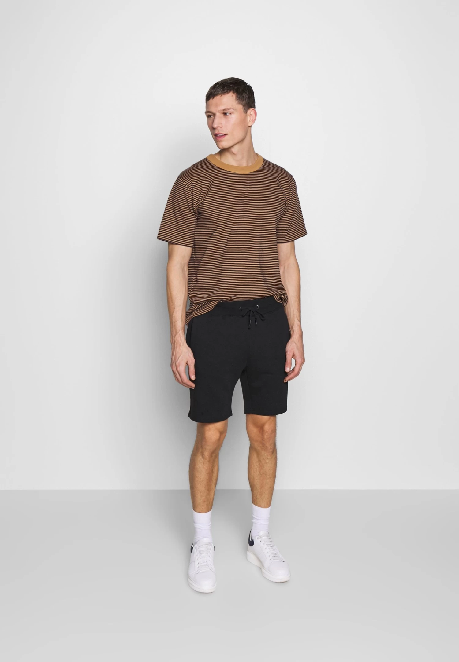 Pier One 2 Pack - Shorts -Light Grey /Black 4 Pier One 2 Pack - Shorts -Light Grey /Black - Afbeelding 2