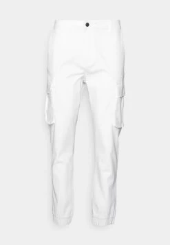 Pier One Cuffed Skinny Trouser- Cargobroek - White 10 Pier One Cuffed Skinny Trouser- Cargobroek - White -Pier One 4e3aede249bc4129bbf969f1fa9be9f5