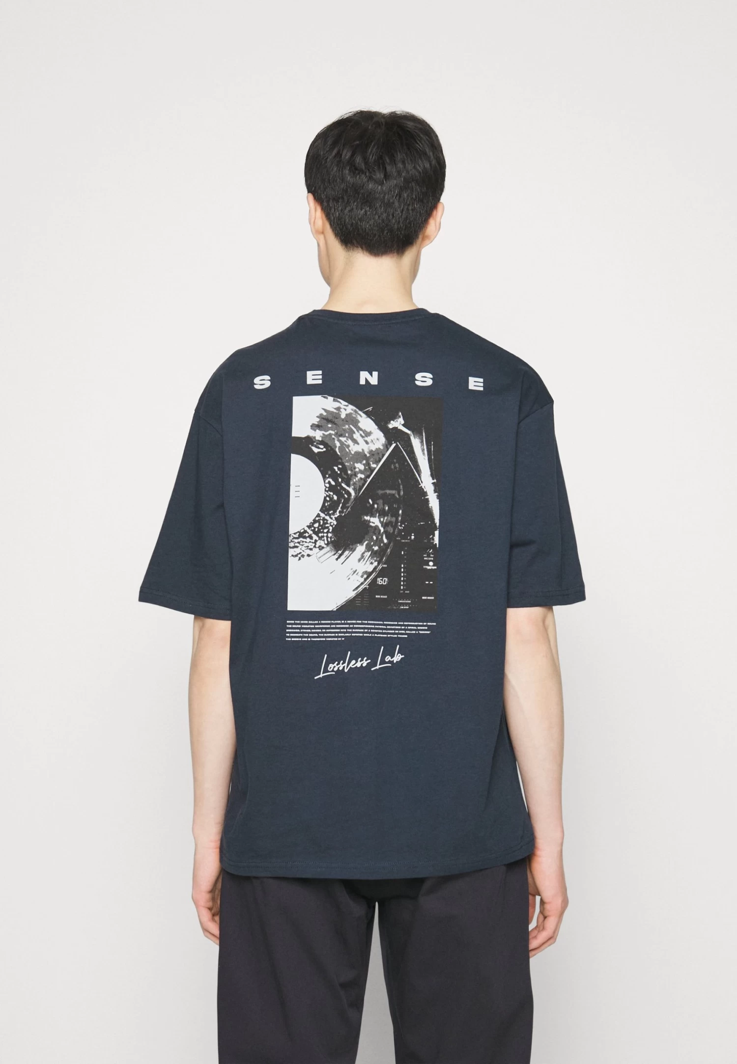 Pier One Sense Tee- T-Shirt Print - Dark Blue 5 Pier One Sense Tee- T-Shirt Print - Dark Blue - Afbeelding 3