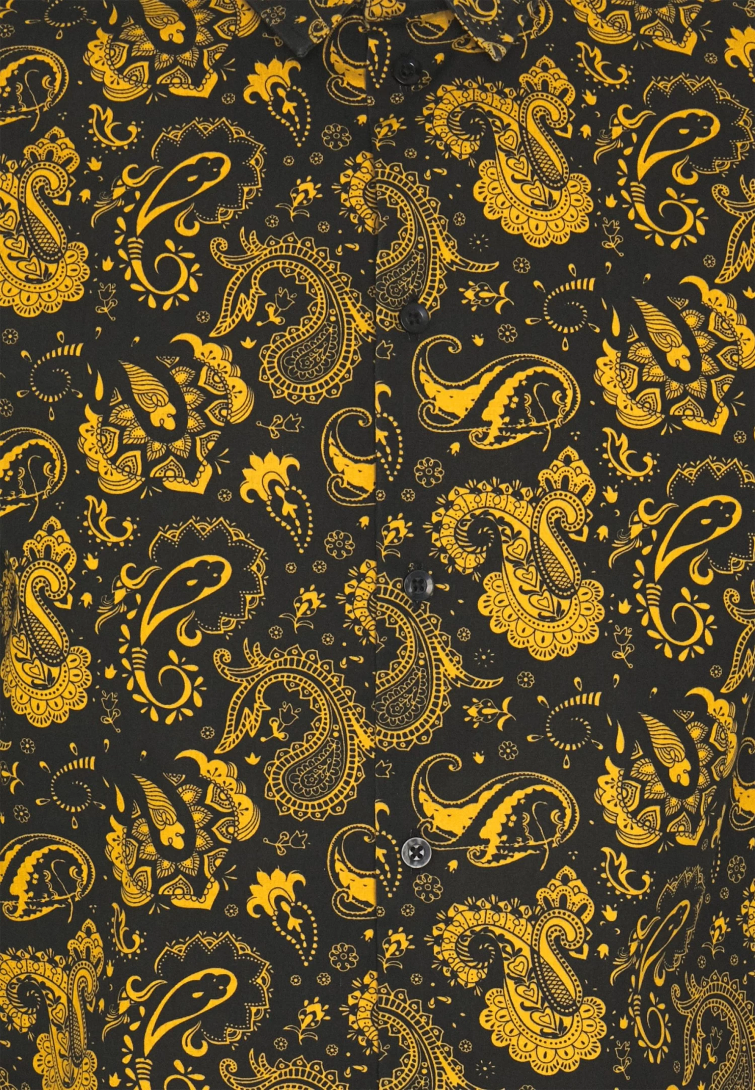 Pier One Festive Aop - Overhemd - Black 5 Pier One Festive Aop - Overhemd - Black - Afbeelding 3