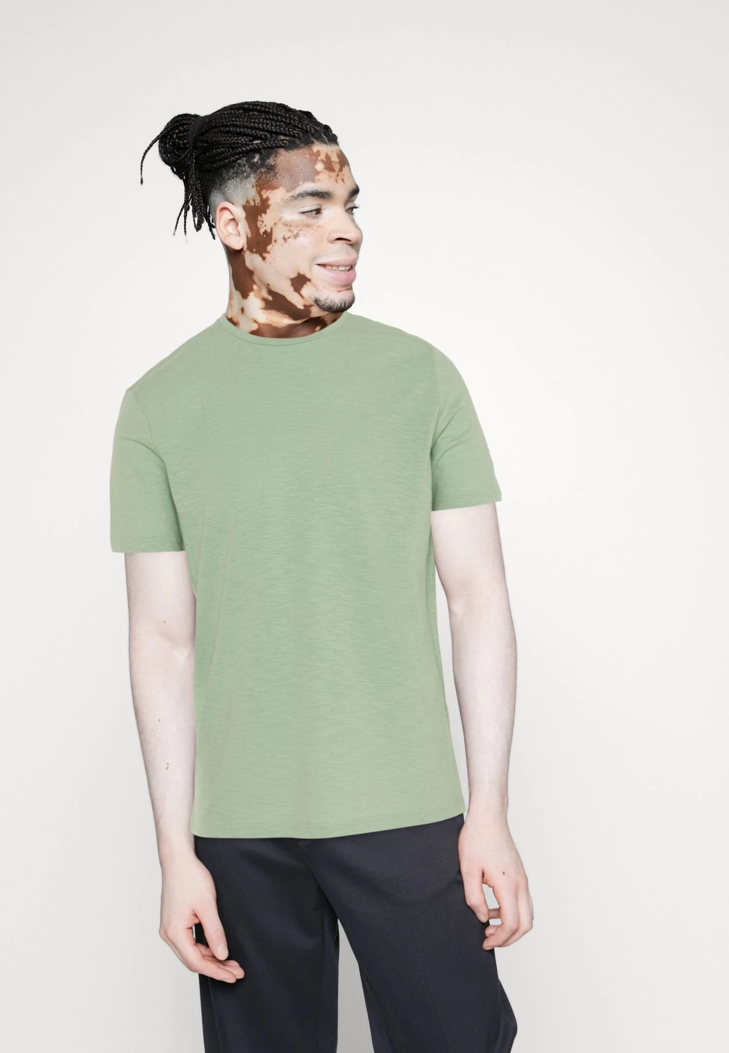 Pier One 7 Pack - T-Shirt Basic - White/Yellow/Lilac 9 Pier One 7 Pack - T-Shirt Basic - White/Yellow/Lilac - Afbeelding 7