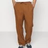 Pier One Drawcord Trousers Linen Blend - Broek - Brown