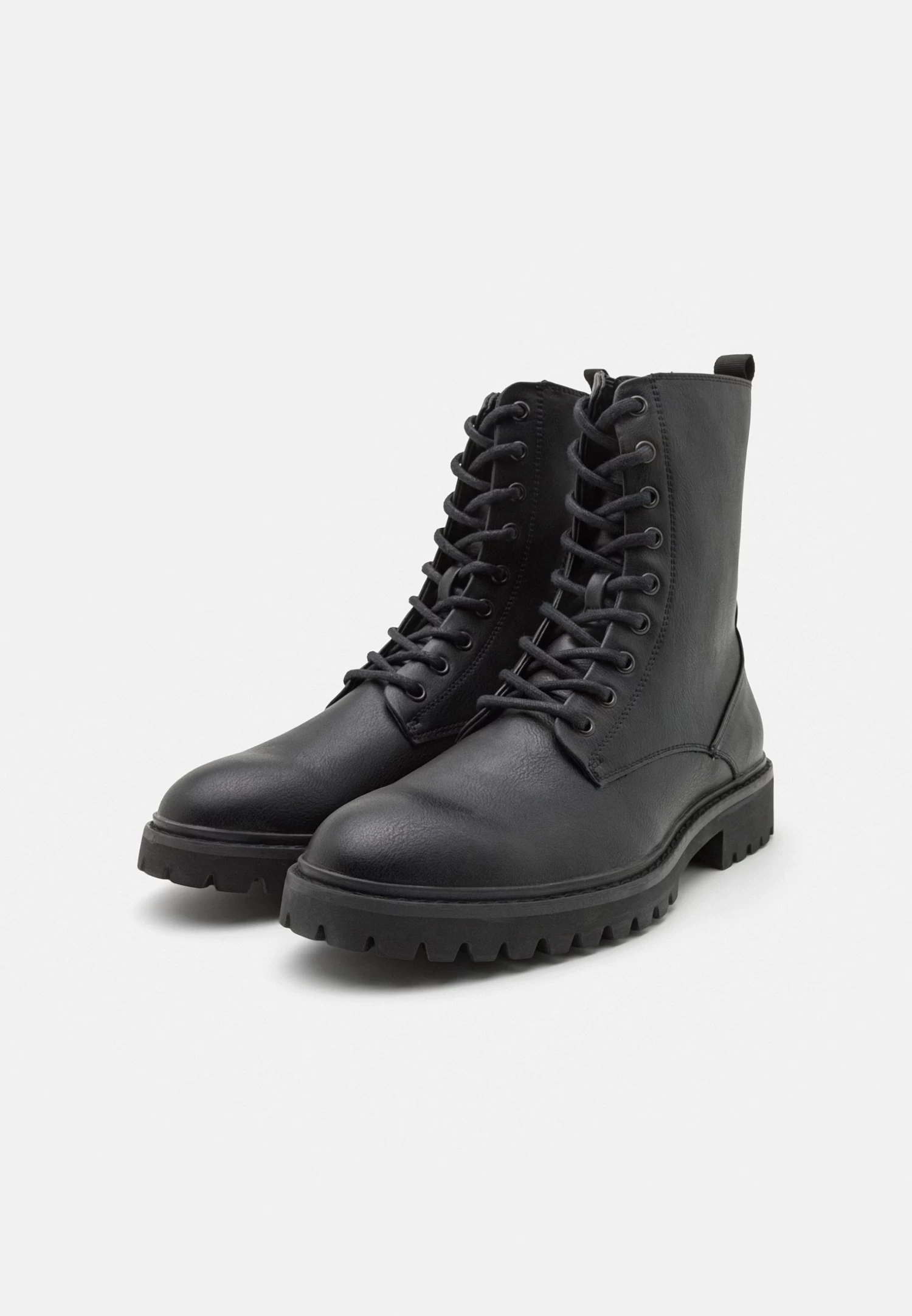 Pier One Veterboots - Black 4 Pier One Veterboots - Black - Afbeelding 2