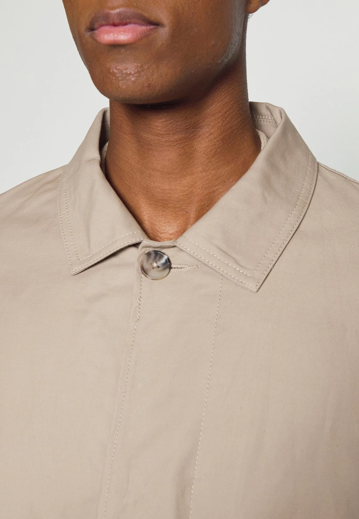 Pier One Commuter Coat- Halflange Jas - Tan 8 Pier One Commuter Coat- Halflange Jas - Tan - Afbeelding 6