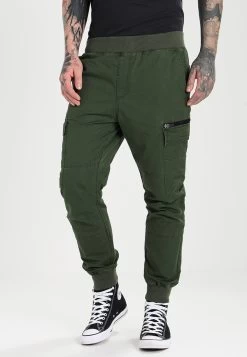 Pier One Cargobroek - Dark Green