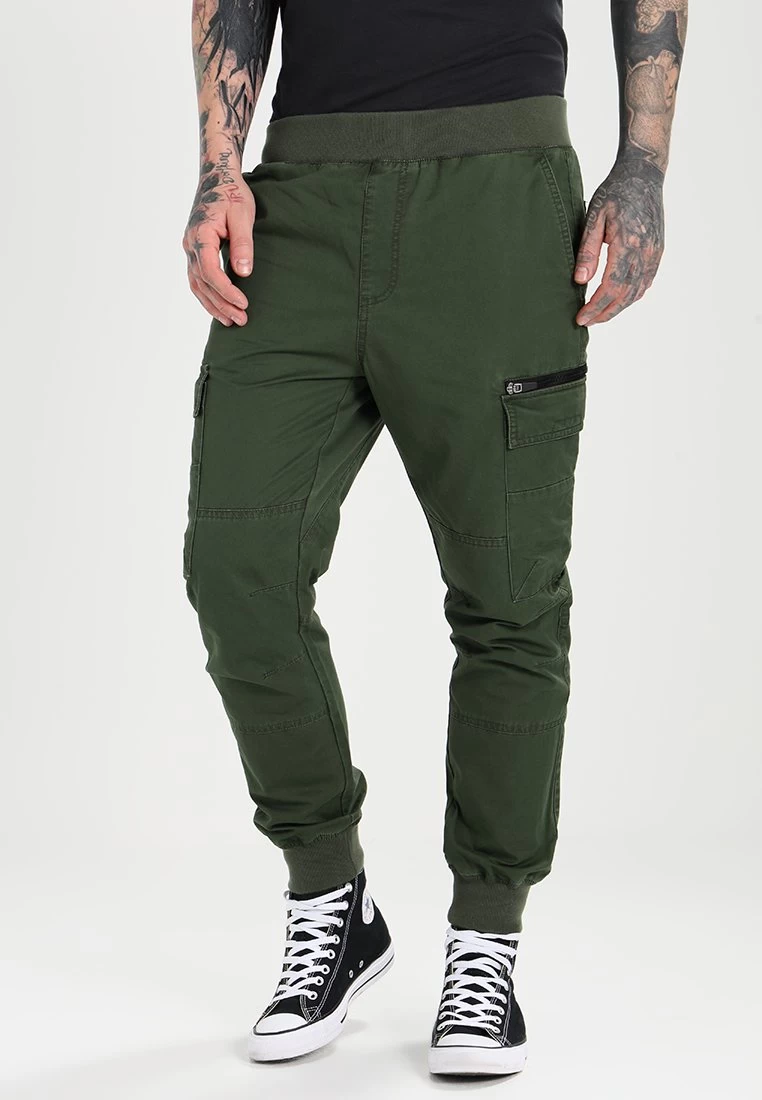 Pier One Cargobroek - Dark Green 3 Pier One Cargobroek - Dark Green