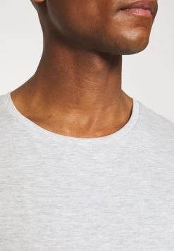 Pier One 5 Pack - T-Shirt Basic - Black/White/Light Grey -Pier One 781514b98ac940a2934d4a3cf6c9ca05