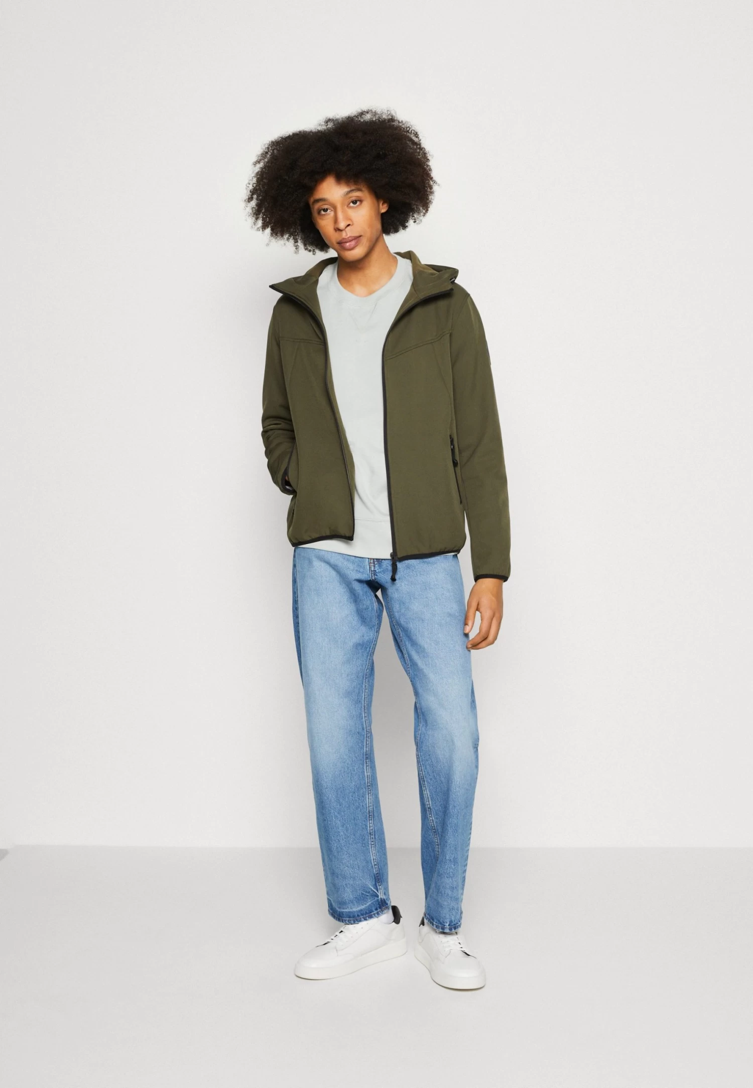 Pier One Regenjas - Olive 4 Pier One Regenjas - Olive - Afbeelding 2