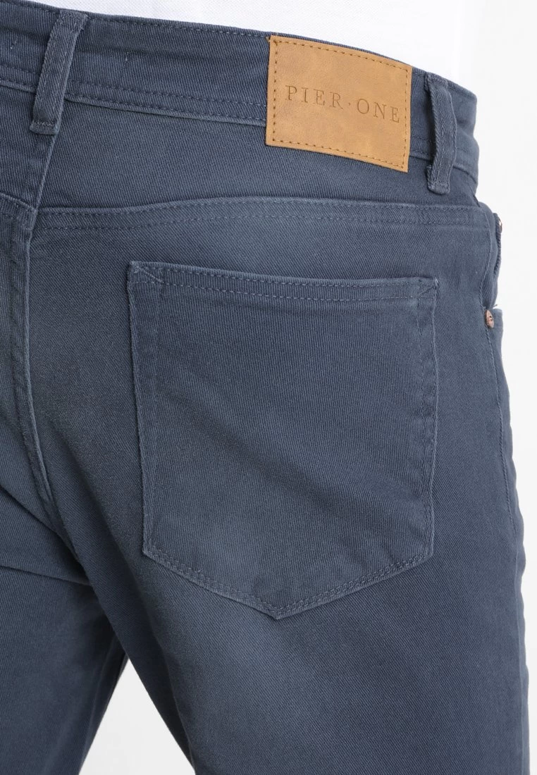 Pier One Coloured Baron - Slim Fit Jeans - Dark Blue 6 Pier One Coloured Baron - Slim Fit Jeans - Dark Blue - Afbeelding 4