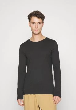 Pier One 2 Pack - Longsleeve - Black/Mottled Dark Grey 13 Pier One 2 Pack - Longsleeve - Black/Mottled Dark Grey -Pier One 82b68fa0ee4c46d1a85559b6ee29545d