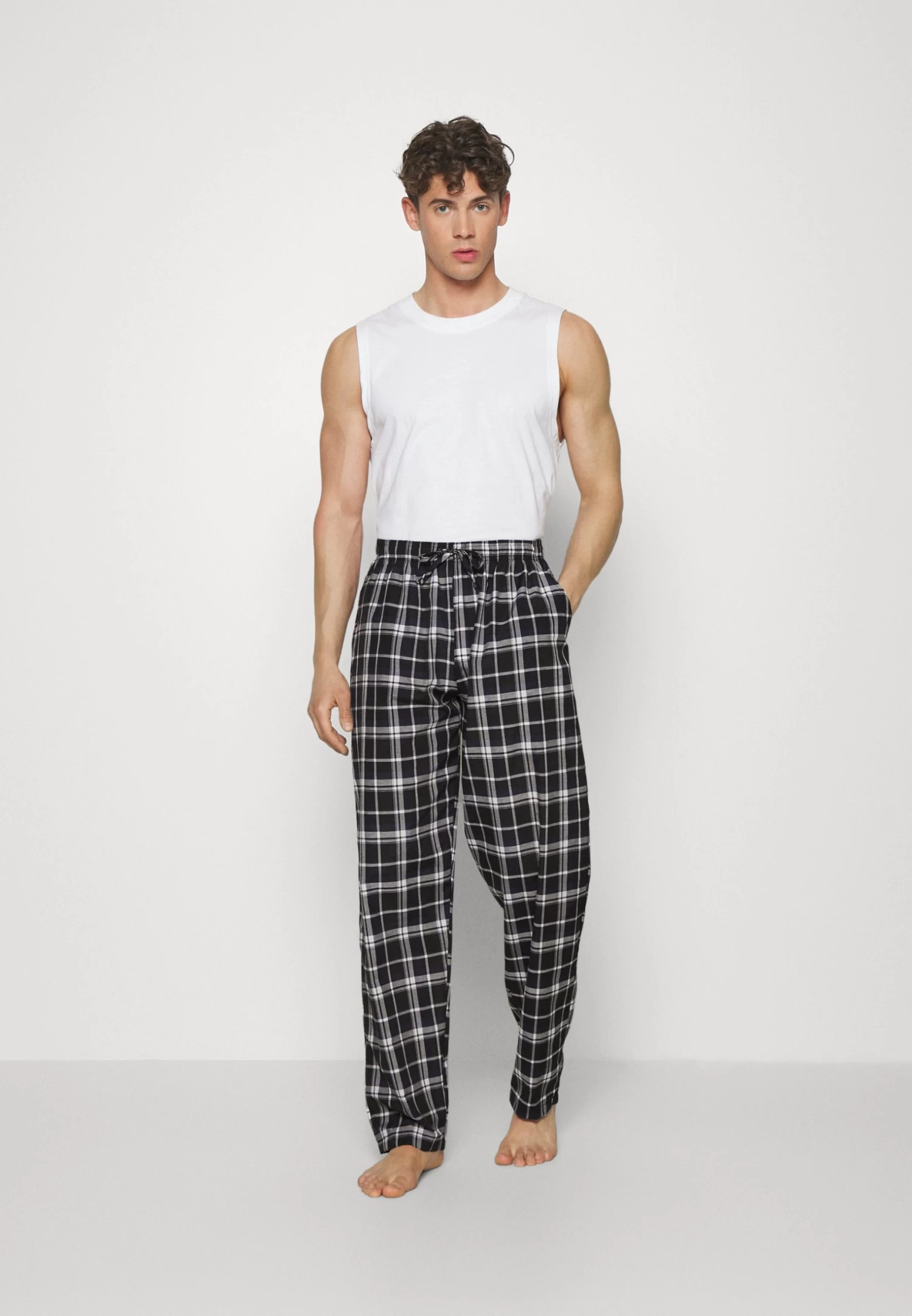 Pier One 2 Pack - Pyjamabroek -Dark Blue 3 Pier One 2 Pack - Pyjamabroek -Dark Blue