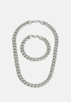 Pier One 2Pack Set - Ketting - Silver-Coloured