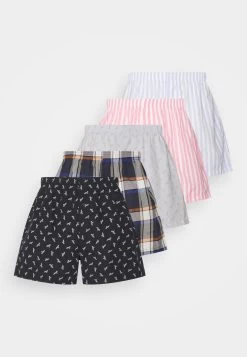 Pier One 5 Pack - Boxershort - Blue/Dark Blue/Pink - -Pier One 9fb699084db745fb82f3afe419449e07