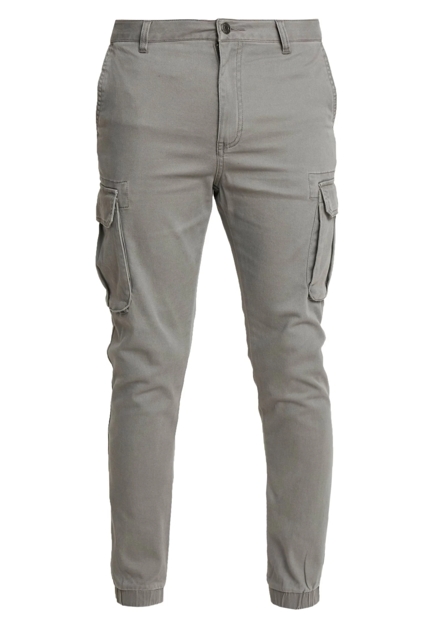Pier One Cuffed Skinny Trouser- Cargobroek - Grey 7 Pier One Cuffed Skinny Trouser- Cargobroek - Grey - Afbeelding 5
