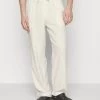 Pier One Drawcord Trousers Linen Blend - Broek - Off-White 1 Pier One Drawcord Trousers Linen Blend - Broek - Off-White -Pier One b95eb718ba79473385a4a0d44aaaf9c3