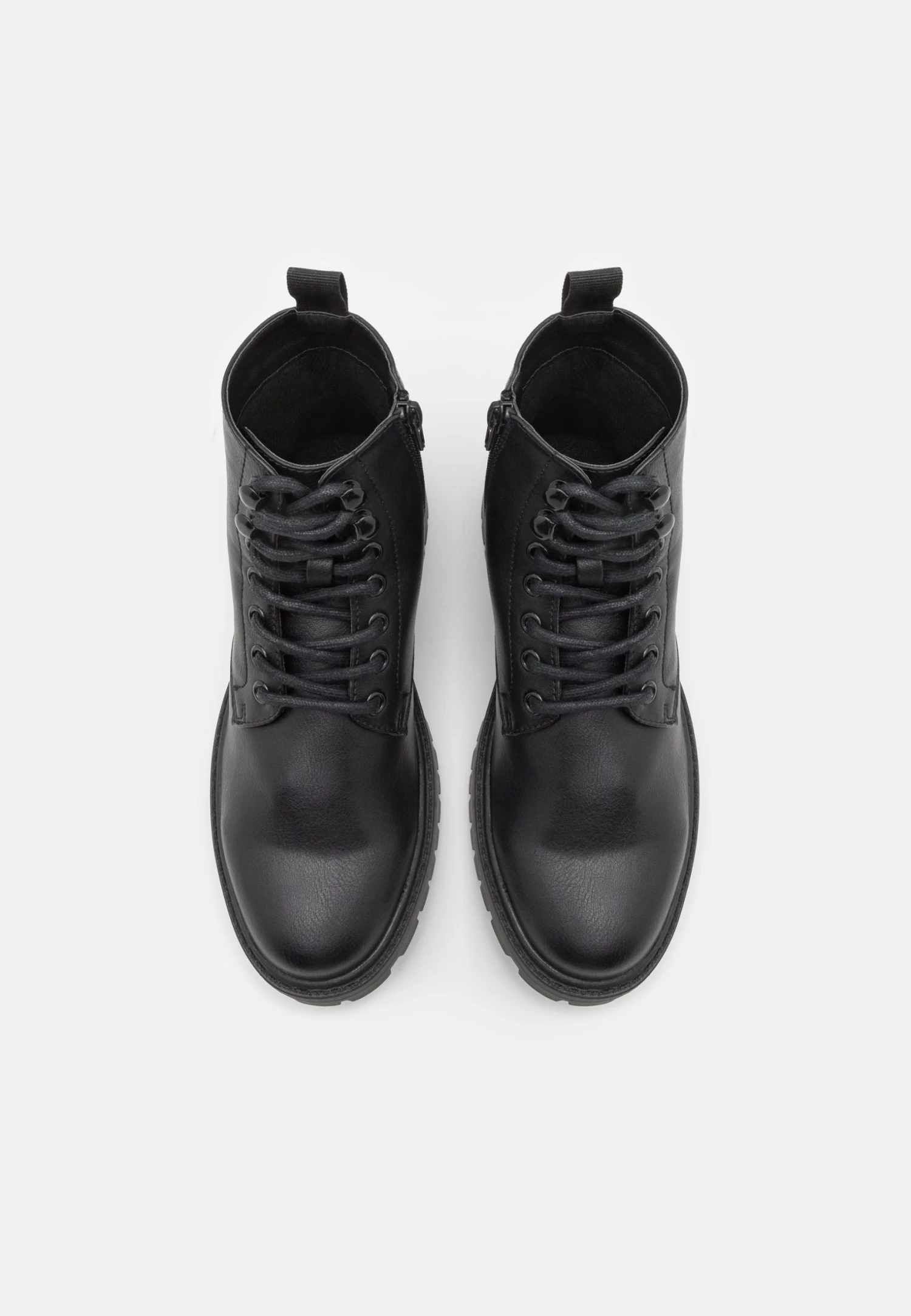Pier One Unisex - Veterboots - Black 6 Pier One Unisex - Veterboots - Black - Afbeelding 4