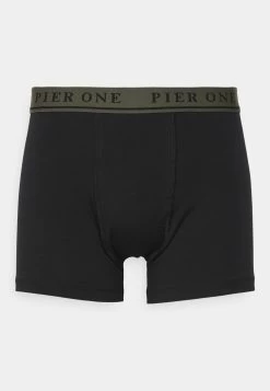 Pier One 5 Pack - Onderbroeken -Black/Khaki -Pier One c508122088104e9f8a12580b12718802