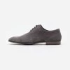 Pier One Leather - Veterschoenen - Grey -Pier One d01d70a2887940128b07be1b4c4d6526