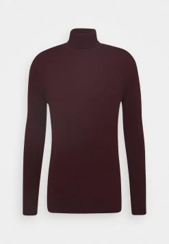 Pier One Muscle Fit Turtle - Trui - Mottled Bordeaux -Pier One d6bb26cd2a7941d69a2388e64193126d