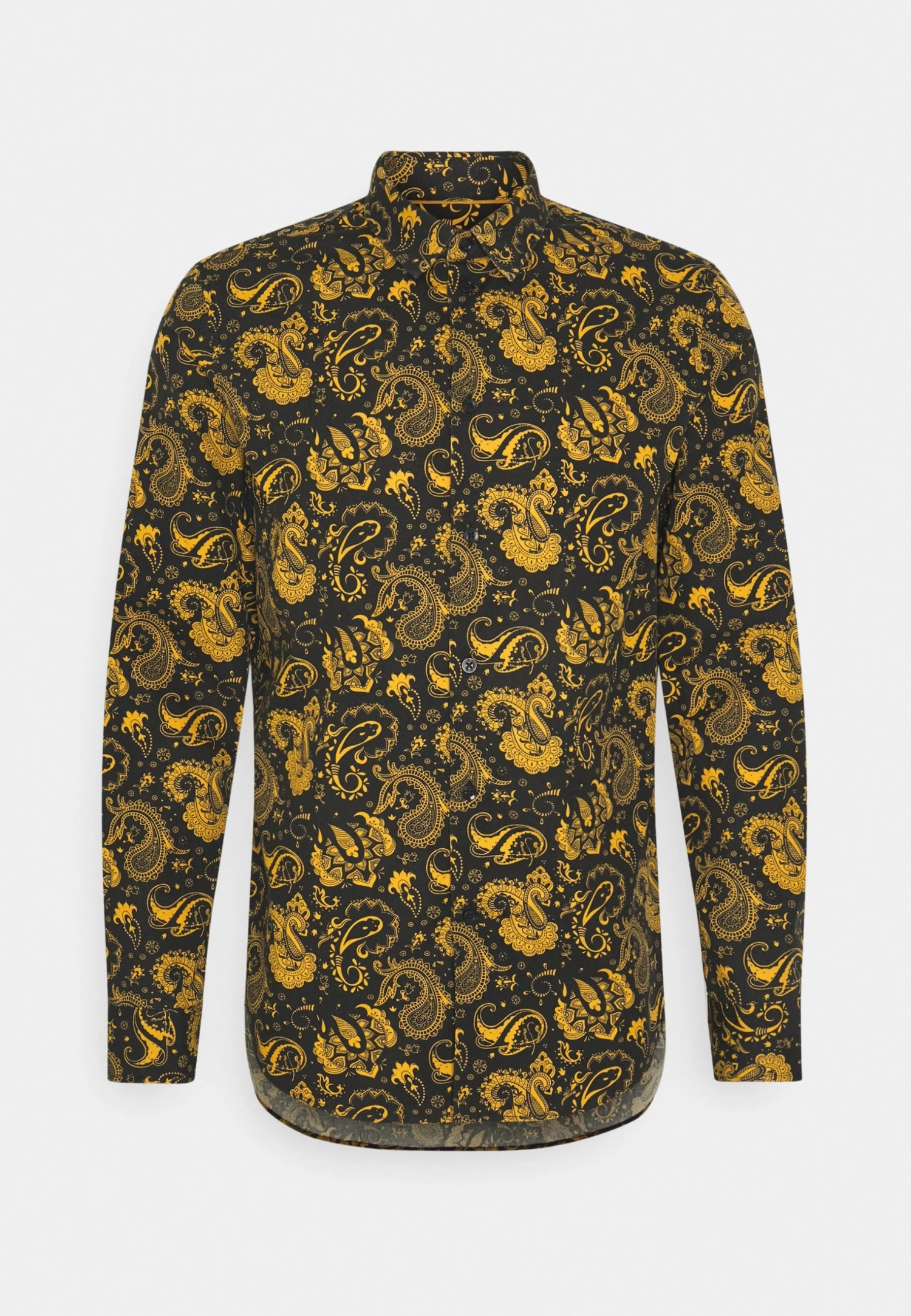 Pier One Festive Aop - Overhemd - Black 3 Pier One Festive Aop - Overhemd - Black