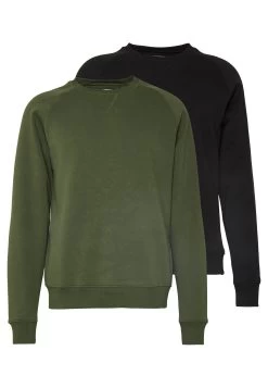 Pier One 2 Pack - Sweater - Khaki/Black