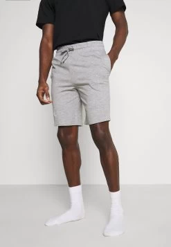 Pier One 3 Pack - Pyjamabroek - Black/Mottled Dark Grey/Red -Pier One de2b23ee74244dd5871d9e9fc1db04eb