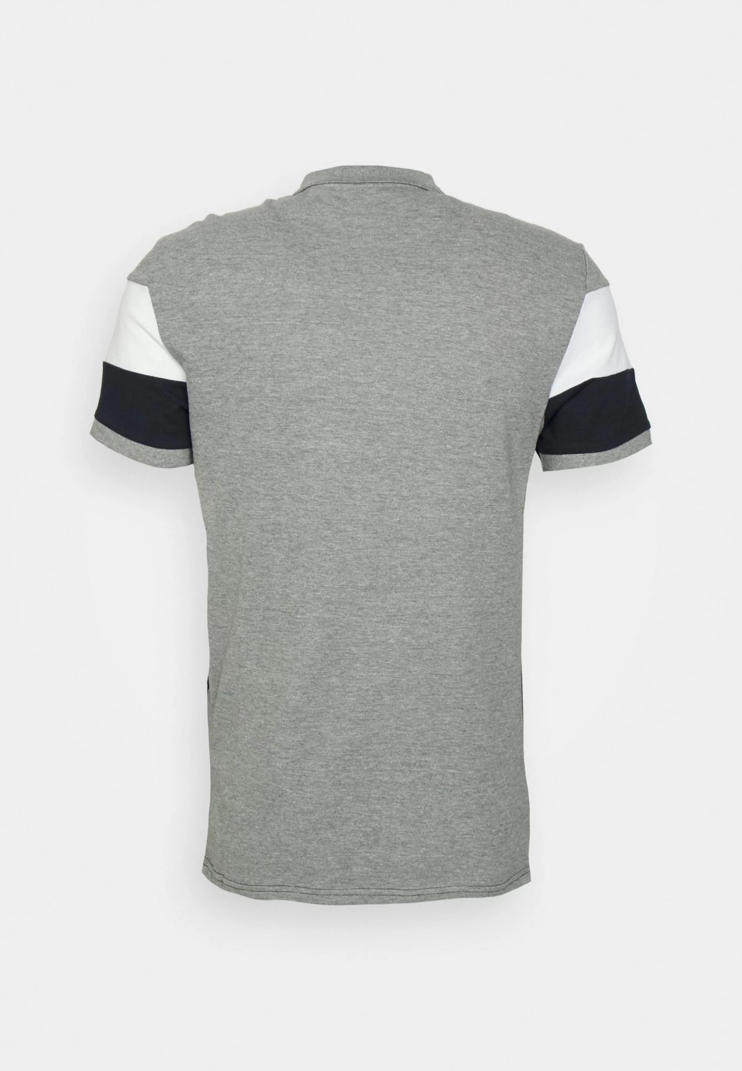 Pier One Poloshirt - Grey/White/Dark Blue 4 Pier One Poloshirt - Grey/White/Dark Blue - Afbeelding 2