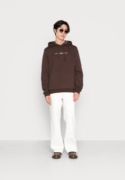 Pier One Hoodie - Dark Brown 8 Pier One Hoodie - Dark Brown -Pier One e151abc5ebb04fa993151a5cacf219c6