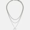 Pier One 3Pack - Ketting - Silver-Coloured