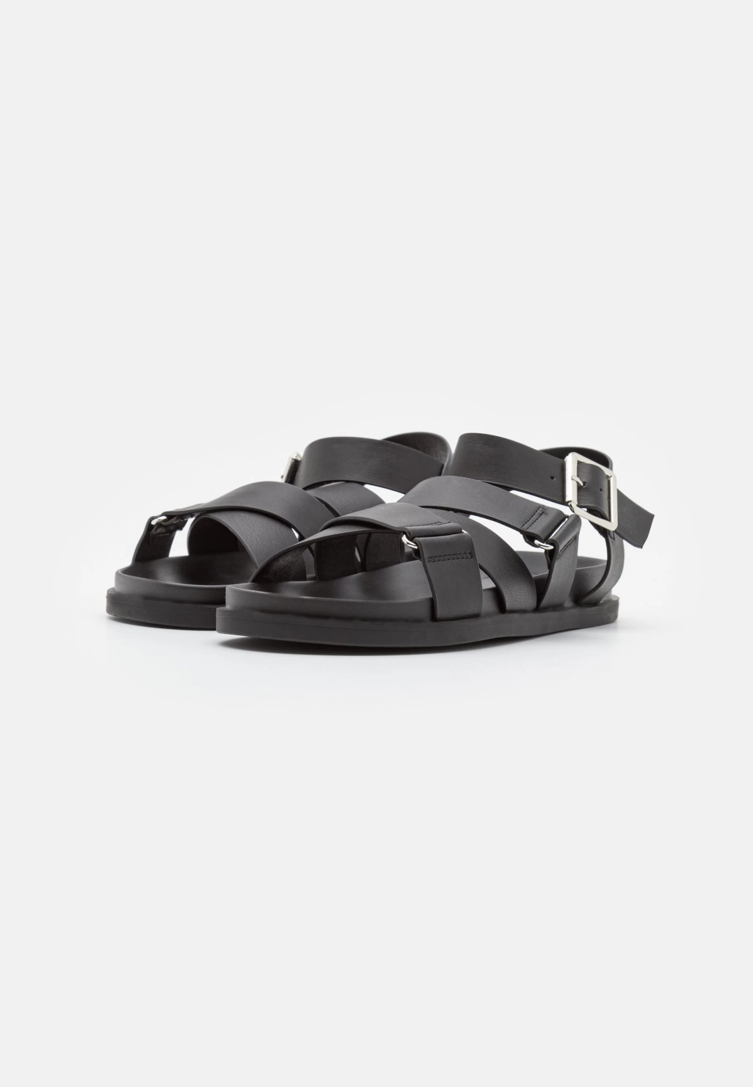Pier One Unisex - Sandalen - Black 4 Pier One Unisex - Sandalen - Black - Afbeelding 2