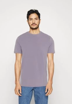 Pier One 5 Pack - T-Shirt Basic - White/Off-White/Lilac -Pier One e599d059a0144284828124ae63540c76