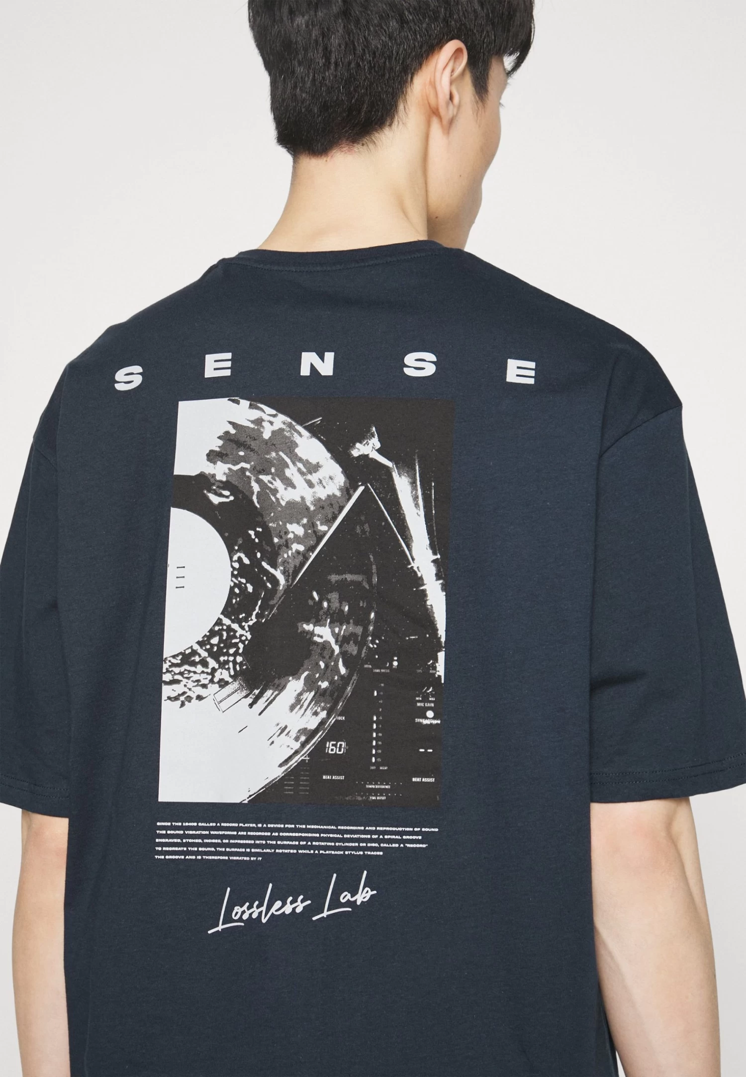 Pier One Sense Tee- T-Shirt Print - Dark Blue 6 Pier One Sense Tee- T-Shirt Print - Dark Blue - Afbeelding 4