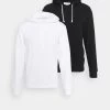 Pier One 2 Pack - Hoodie - Black/White -Pier One e726b483d5314140af2c74486da6e1bb