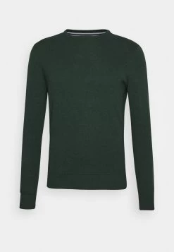 Pier One Basic Crewneck - Trui - Mottled Dark Green -Pier One ed0d07d298fc4765845341d2b8f1838a