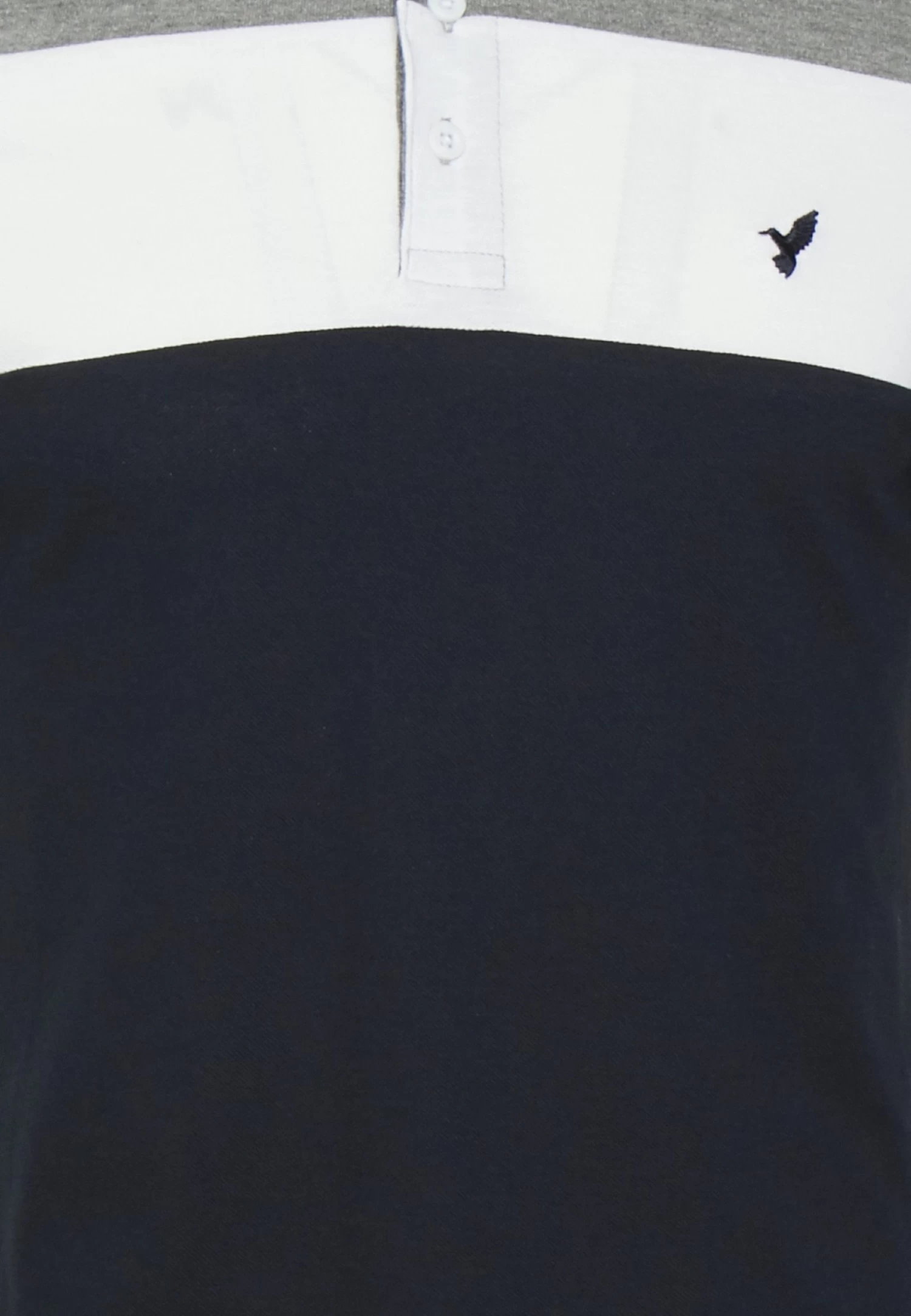 Pier One Poloshirt - Grey/White/Dark Blue 5 Pier One Poloshirt - Grey/White/Dark Blue - Afbeelding 3