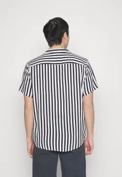 Pier One Overhemd - Dark Blue/White -Pier One f20c4c98ed0f469fb44c9fcda6a564b8