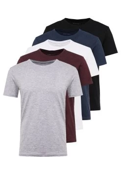 Pier One 5 Pack - T-Shirt Basic - Mottled Bordeaux/White 14 Pier One 5 Pack - T-Shirt Basic - Mottled Bordeaux/White -Pier One f3311ca65bb04406b4483c68855855c6